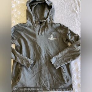 BASIX OF AMREICA South Padre Island 1/4 zip hoodie -SZ M